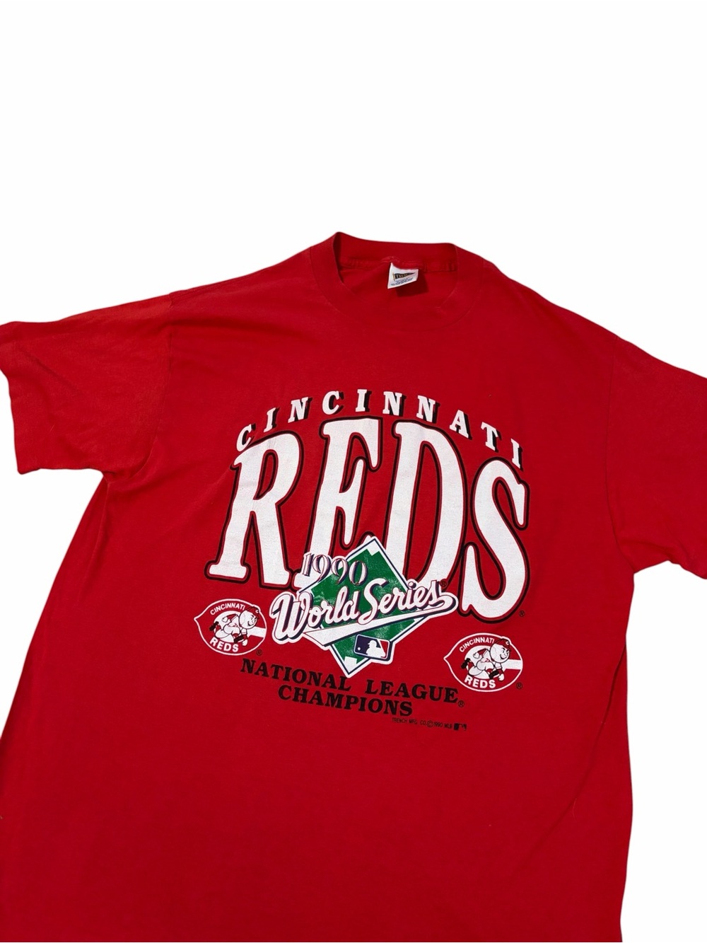VTG Cincinnati Reds World Series 1990 Champions Men’s XL Red Single Stitch